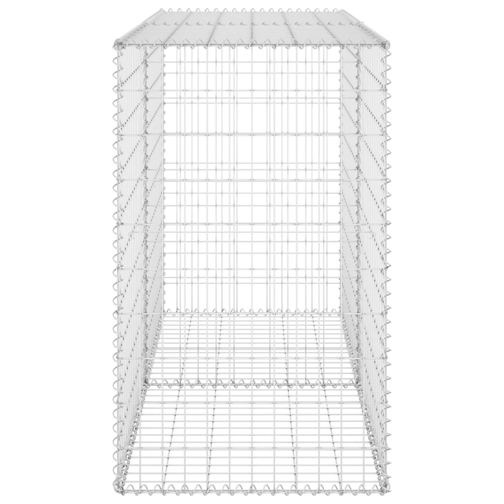 Gabion med dekker galvanisert stål 150x60x100 cm