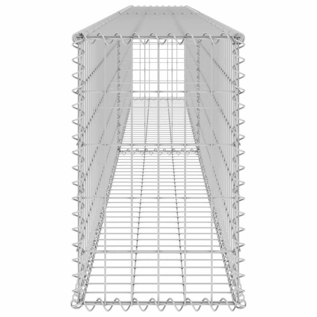 Gabion med topp- og bunndekke galvanisert stål 300x30x50 cm