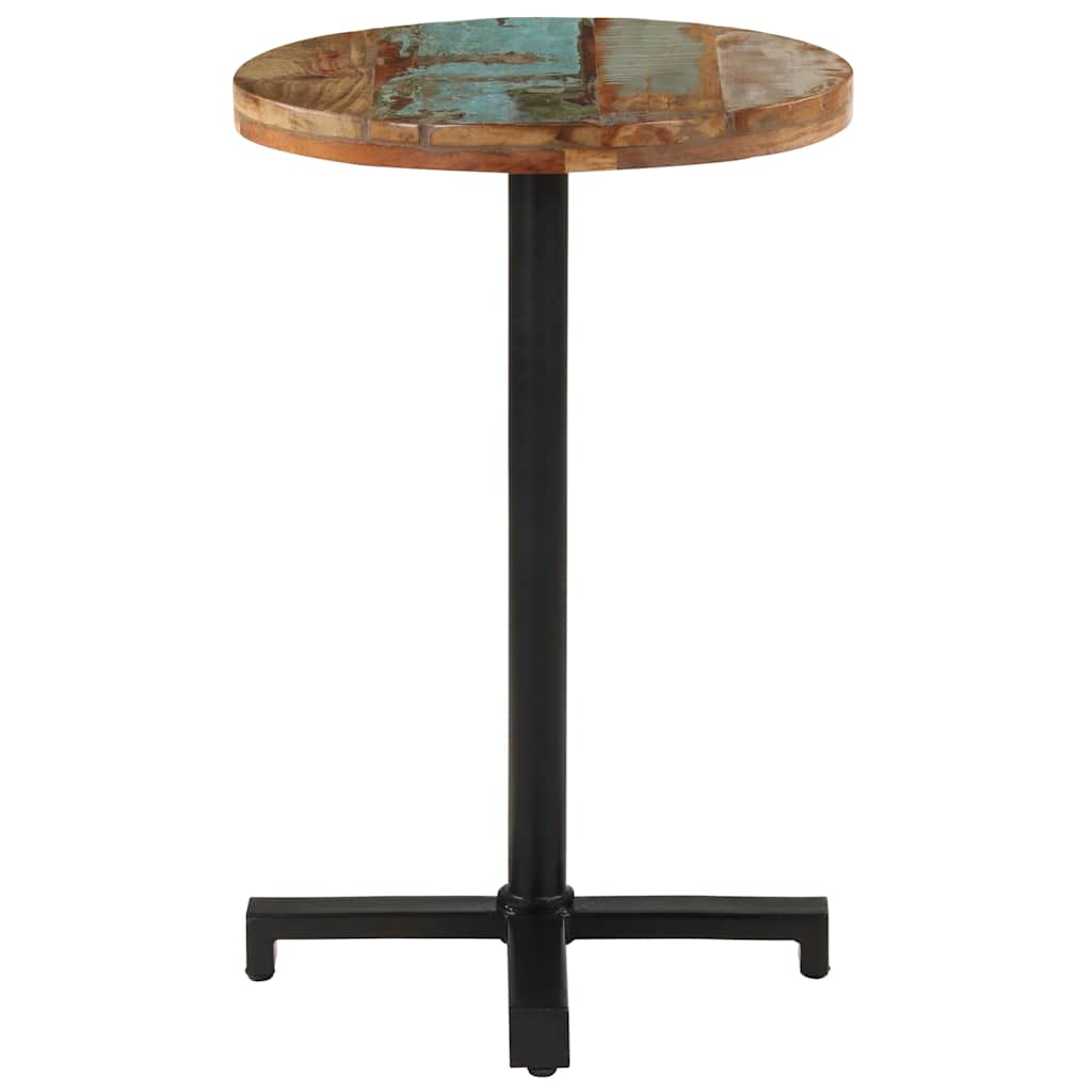 Bistrobord rundt Ø50x75 cm gjenvunnet heltre