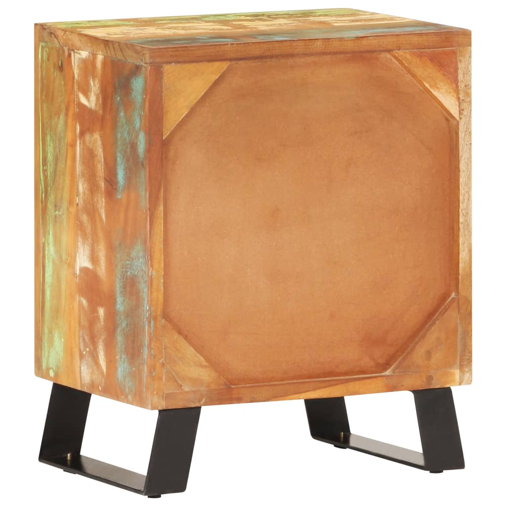 Nattbord 40x30x50 cm gjenvunnet heltre