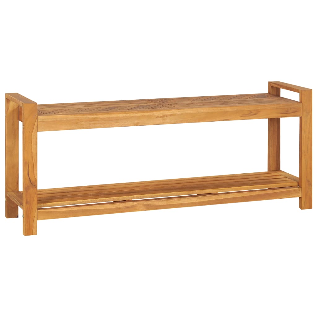 Benk 120 cm heltre teak