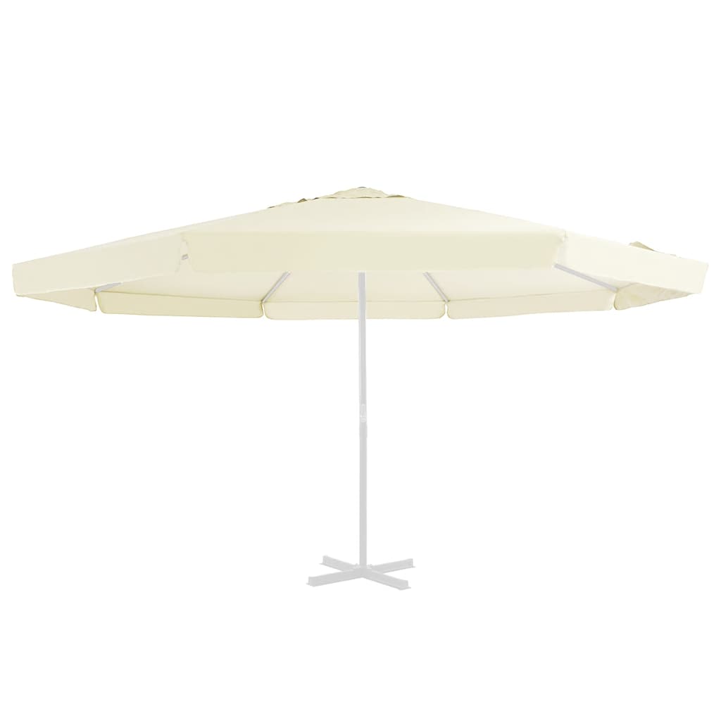 Erstatningsstoff for hageparasoll sand 515 cm vidaXL