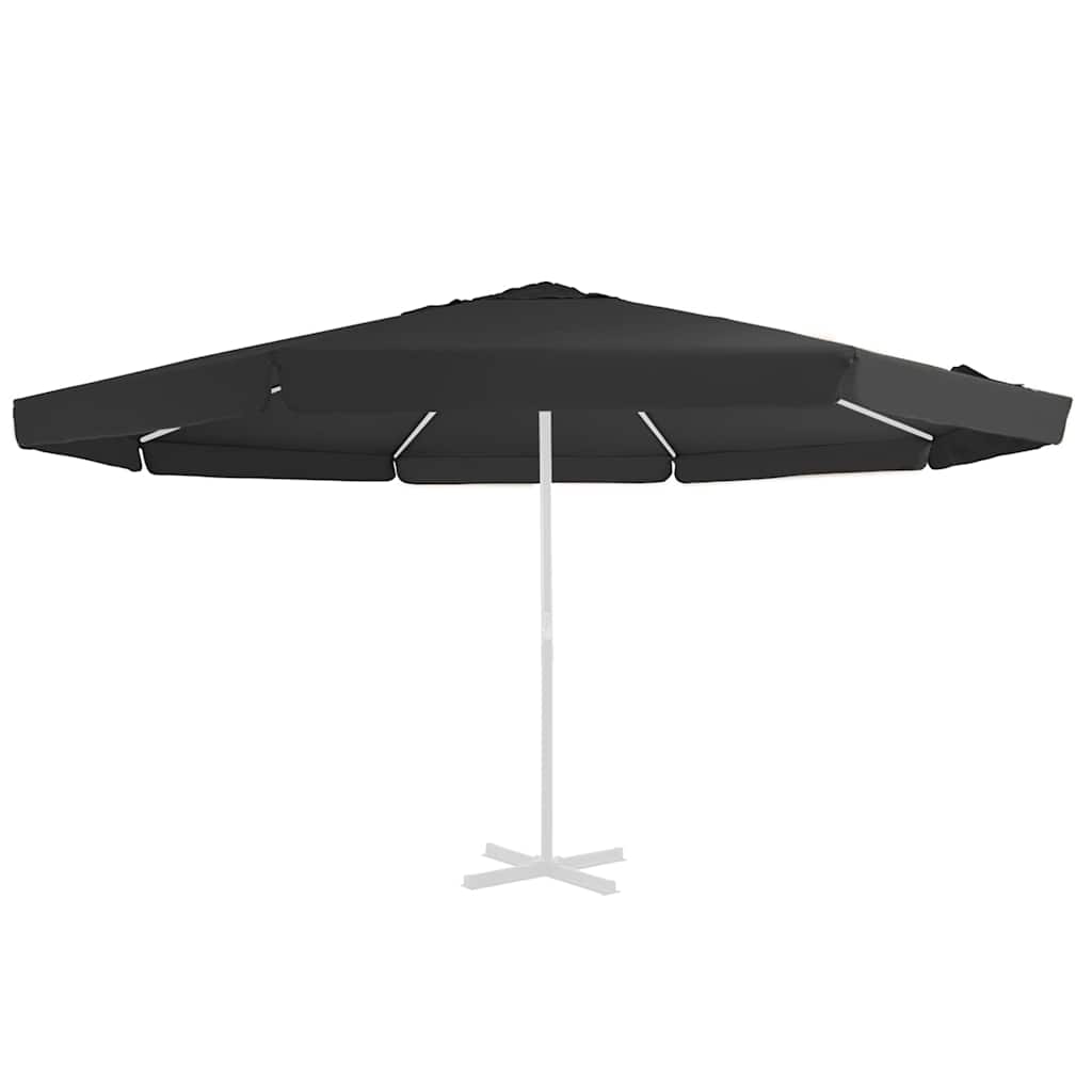 Erstatningsstoff for hageparasoll svart 515 cm vidaXL