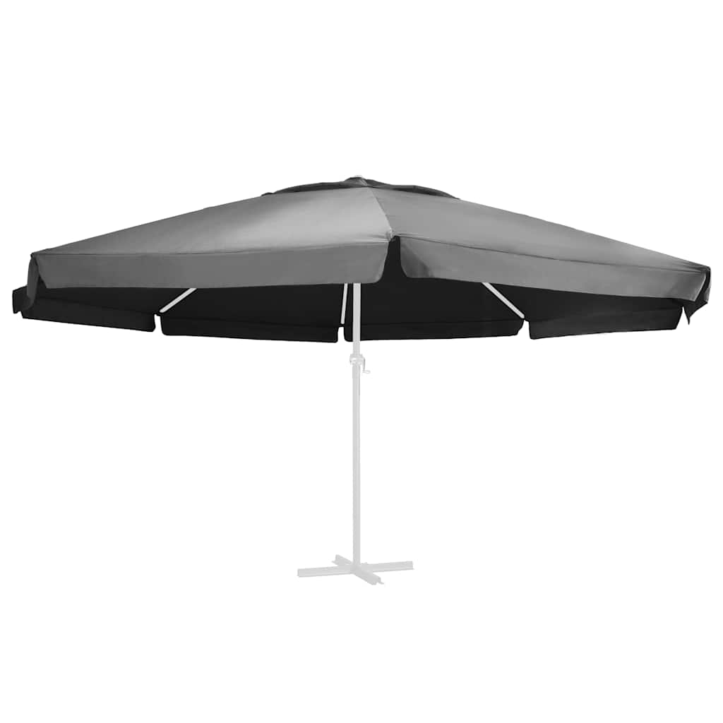 Erstatningsstoff for hageparasoll antrasitt 610 cm vidaXL