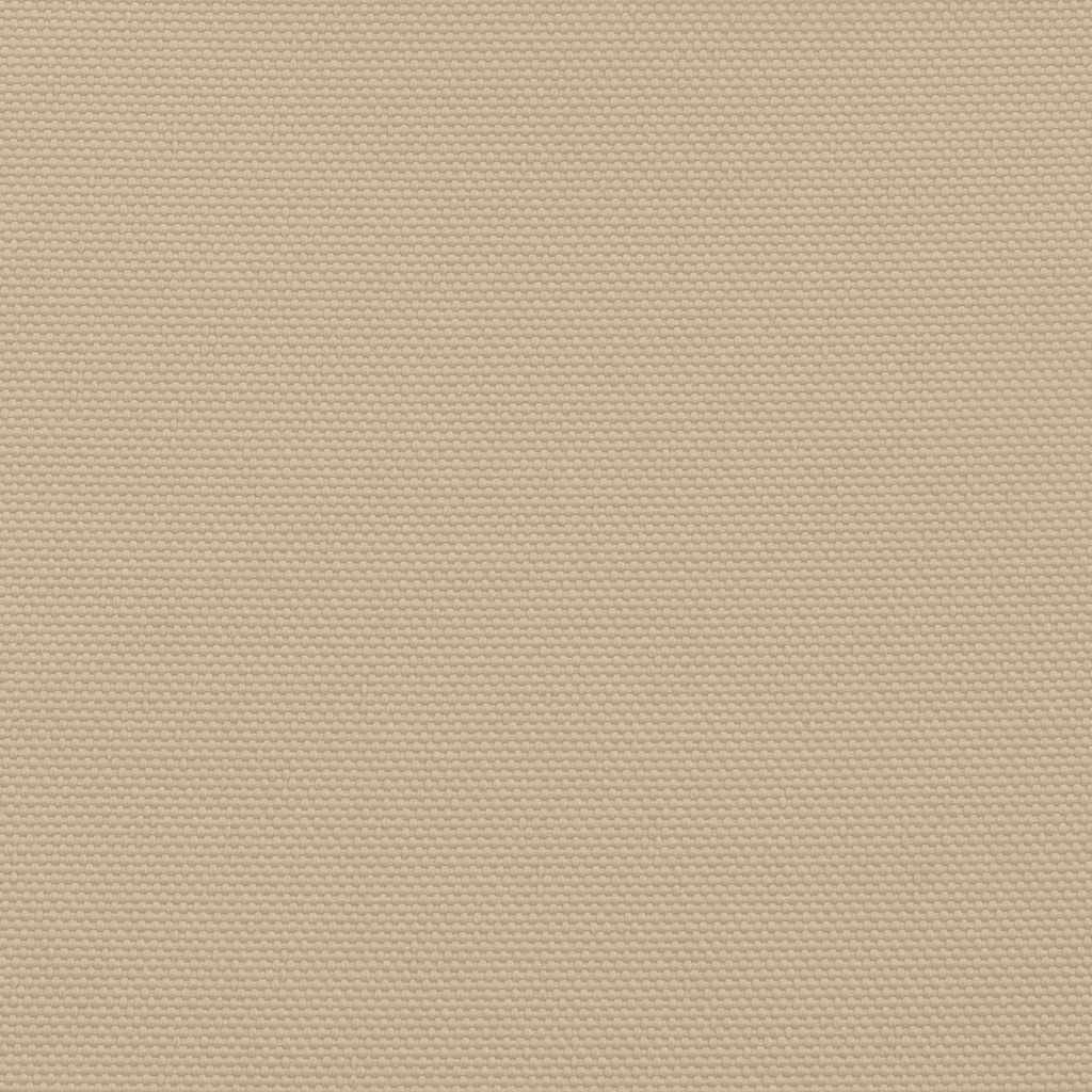 Solseil oxfordstoff rektangulær 2x3,5 m beige vidaXL