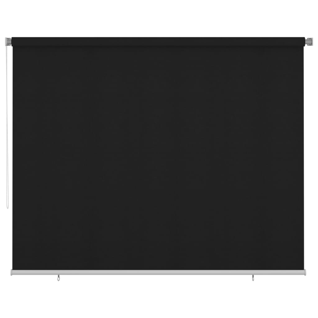 Utendørs rullegardin 300x230 cm svart