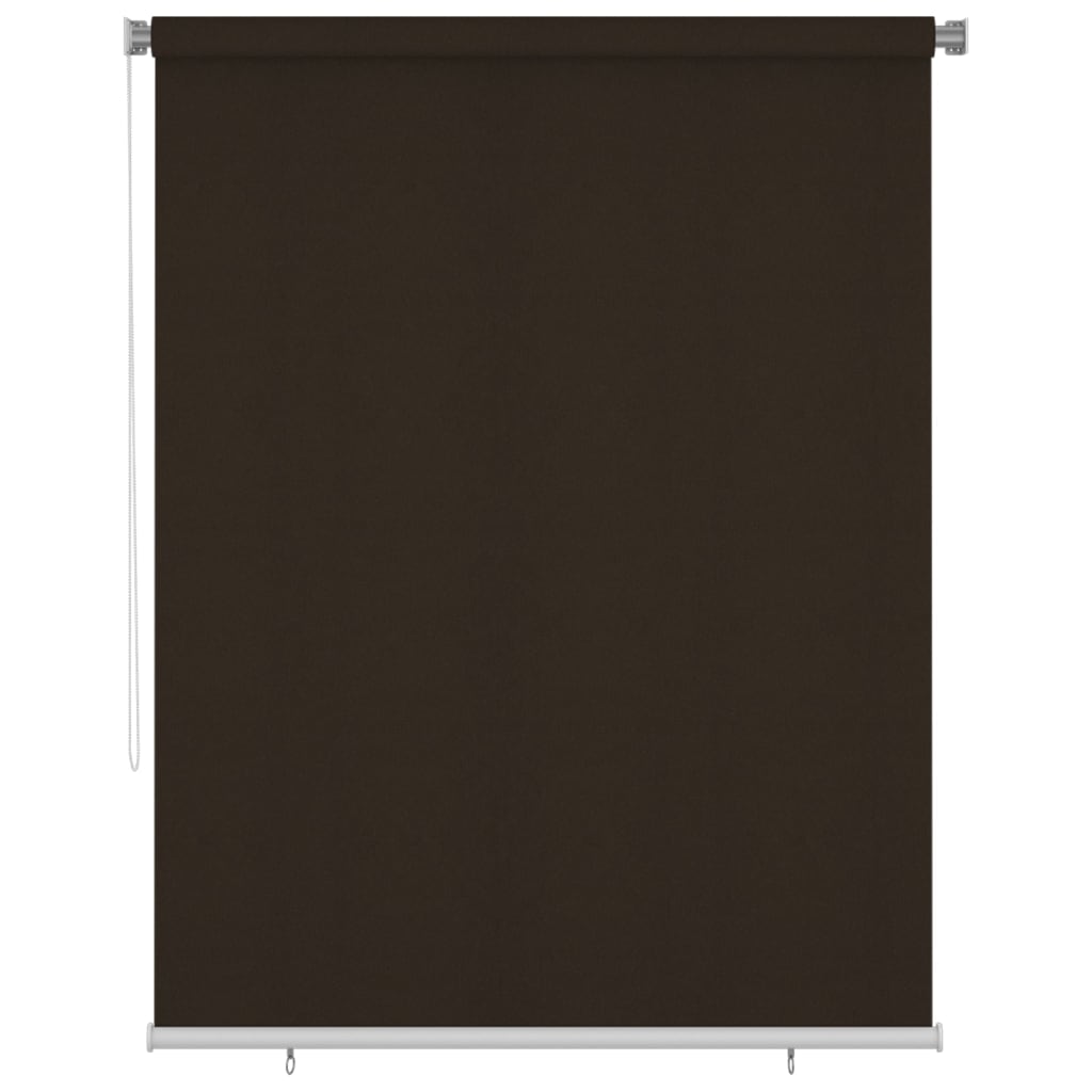 Utendørs rullegardin 180x230 cm brun