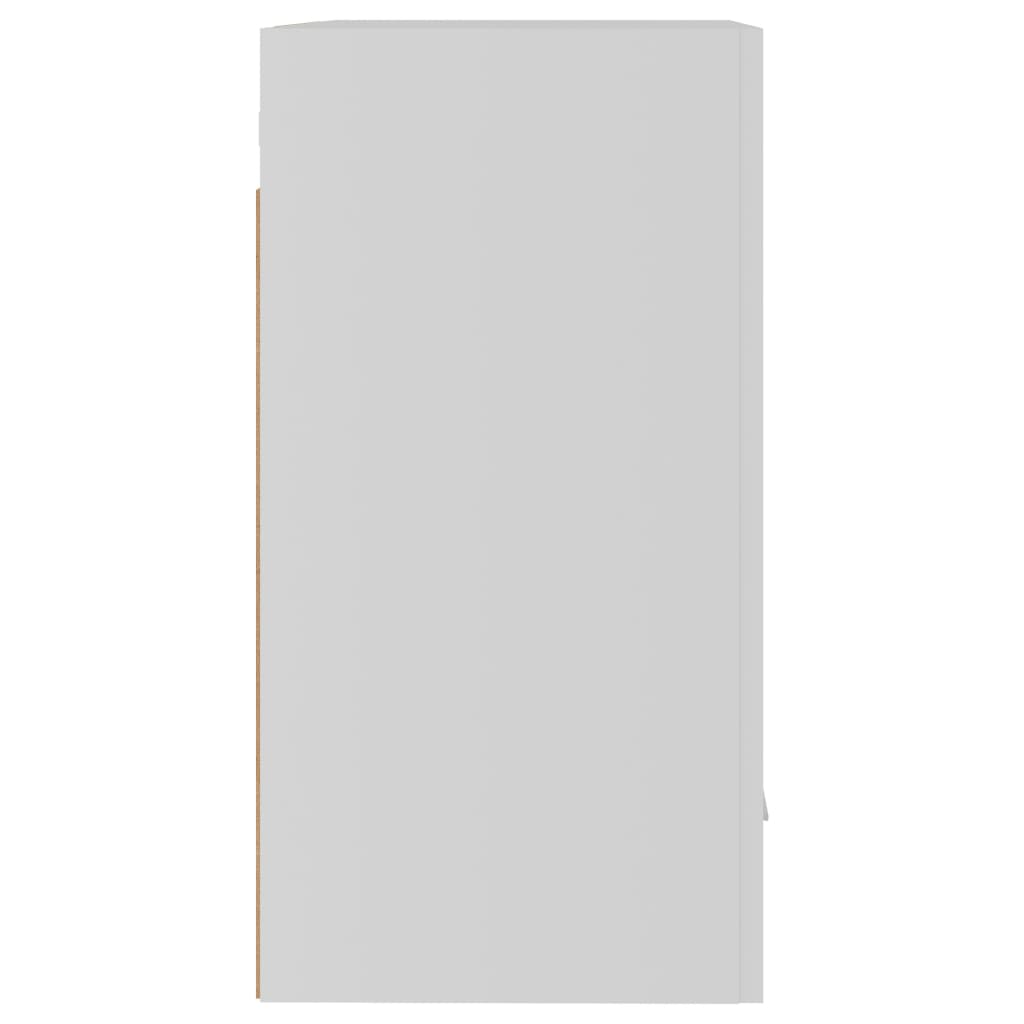 Hengende skap "Lyon" hvit 50x31x60 cm konstruert tre