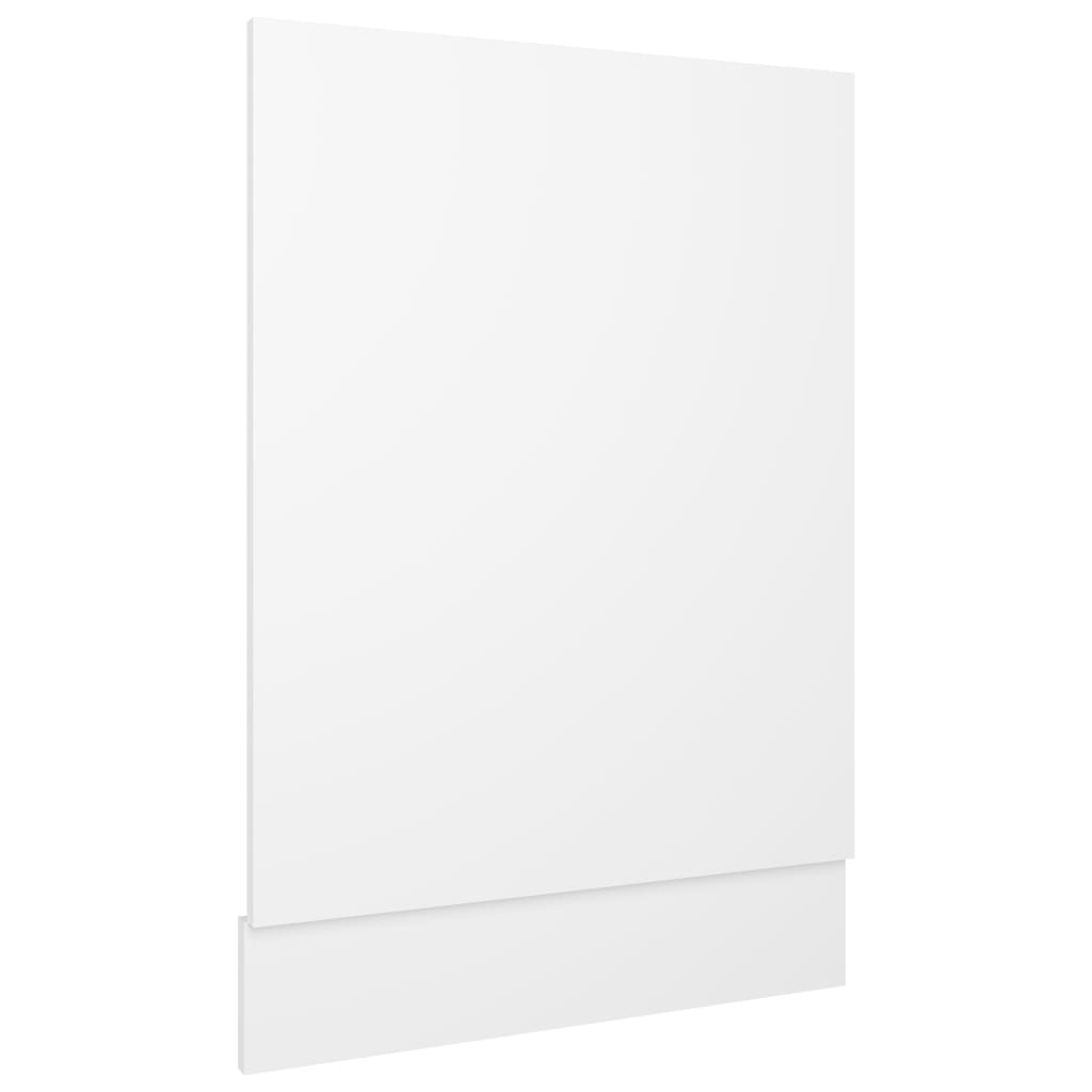 Oppvaskmaskinspanel "Lyon" hvit 45x3x67 cm konstruert tre