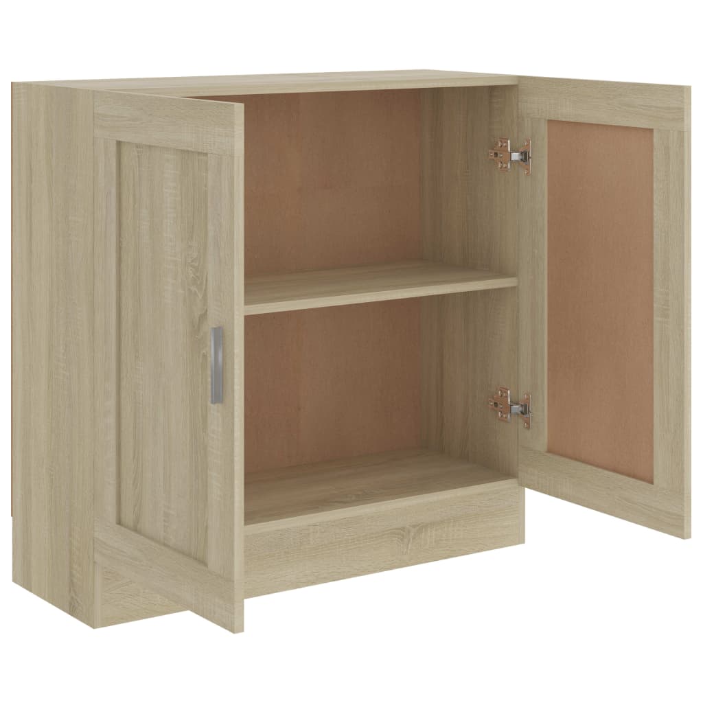Bokhylle sonoma eik 82,5x30,5x80 cm konstruert tre