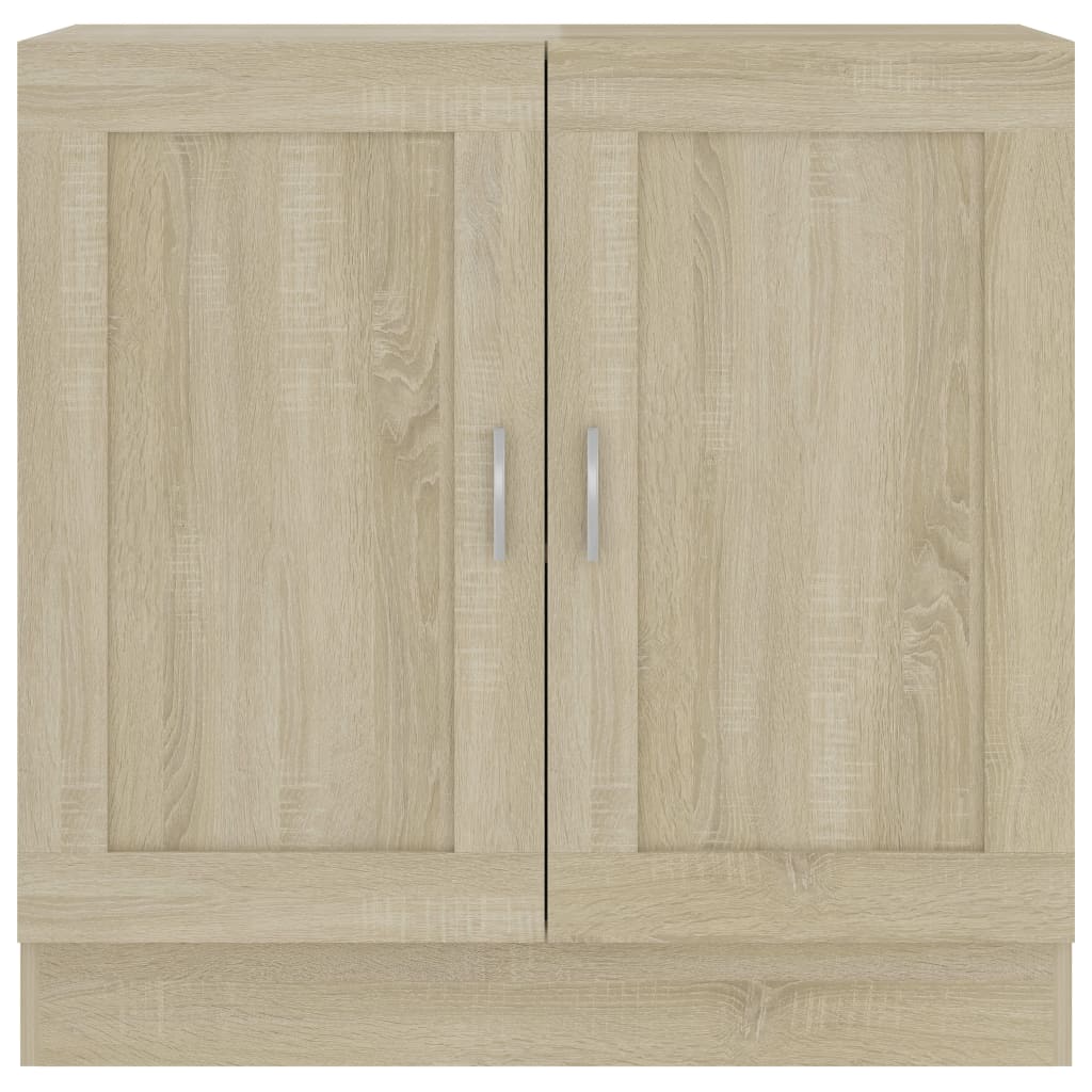 Bokhylle sonoma eik 82,5x30,5x80 cm konstruert tre