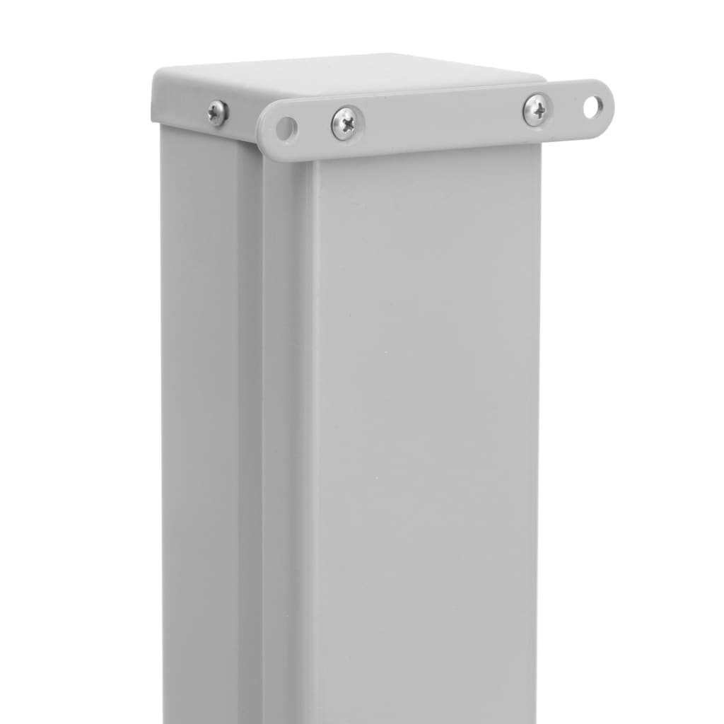 Uttrekkbar sidemarkise 140x600 cm rød