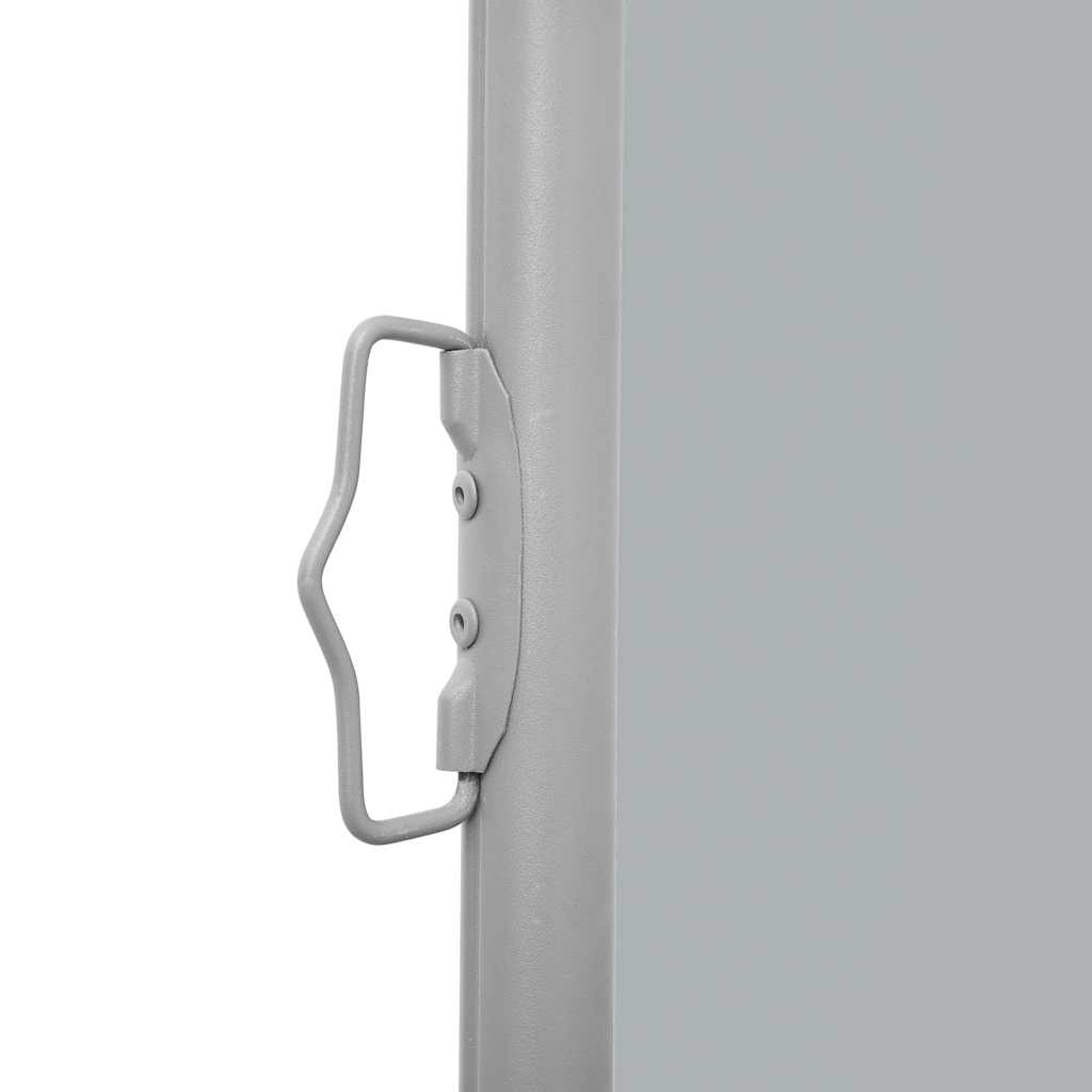 Uttrekkbar sidemarkise 140x1200 cm antrasitt