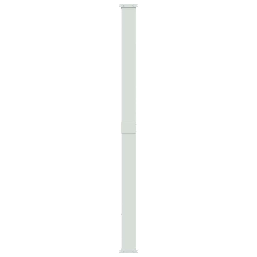 Uttrekkbar sidemarkise 220x500 cm brun vidaXL