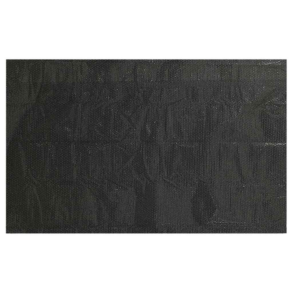 Bassengtrekk rektangulært 600x400 cm PE svart