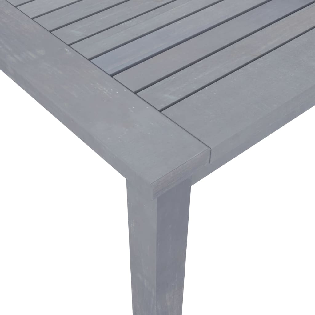 Utendørs spisebord 88x88x74 cm heltre akasie