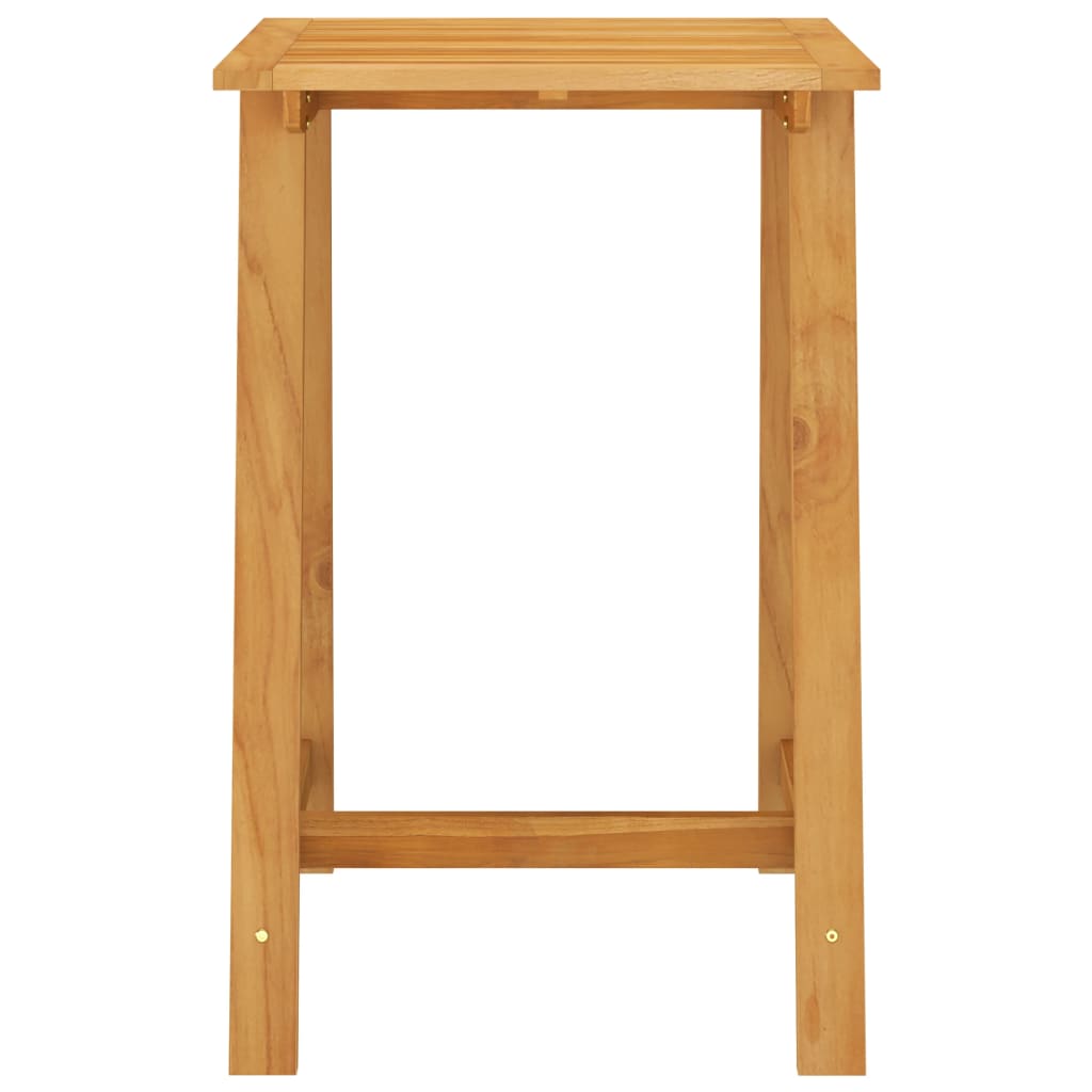 Barbord til hage 70x70x104 cm heltre akasie