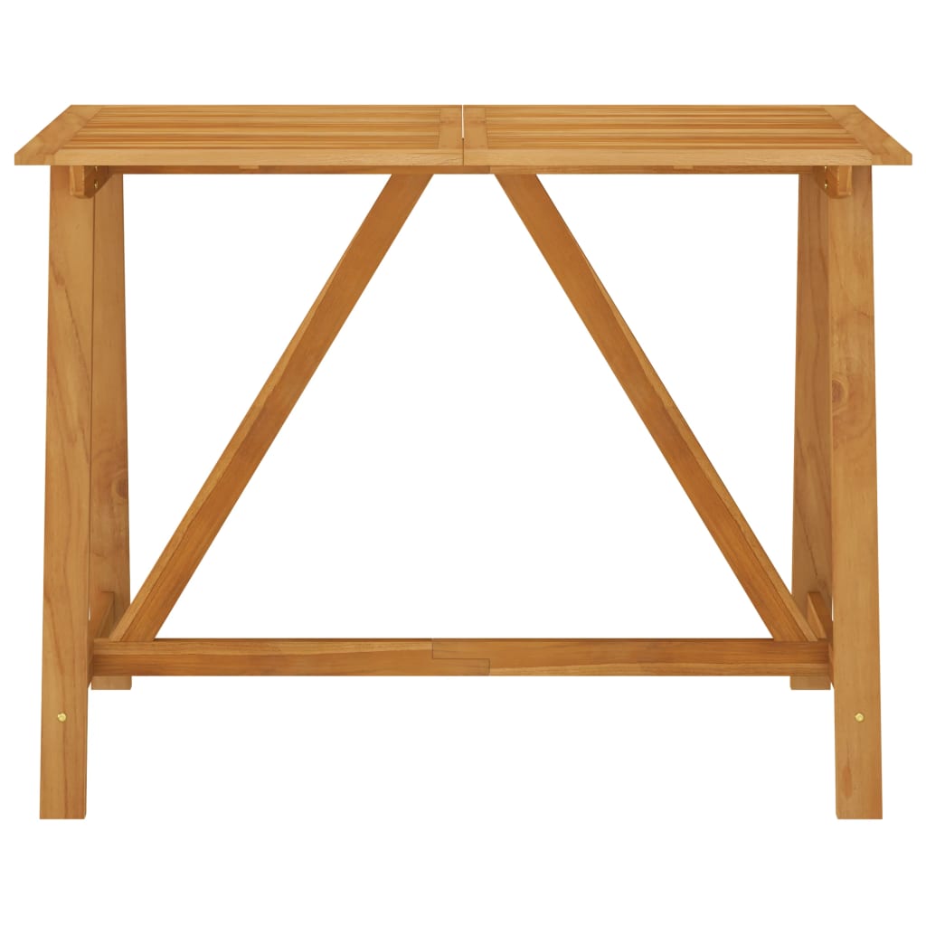 Utendørs barbord 140x70x104 cm heltre akasie