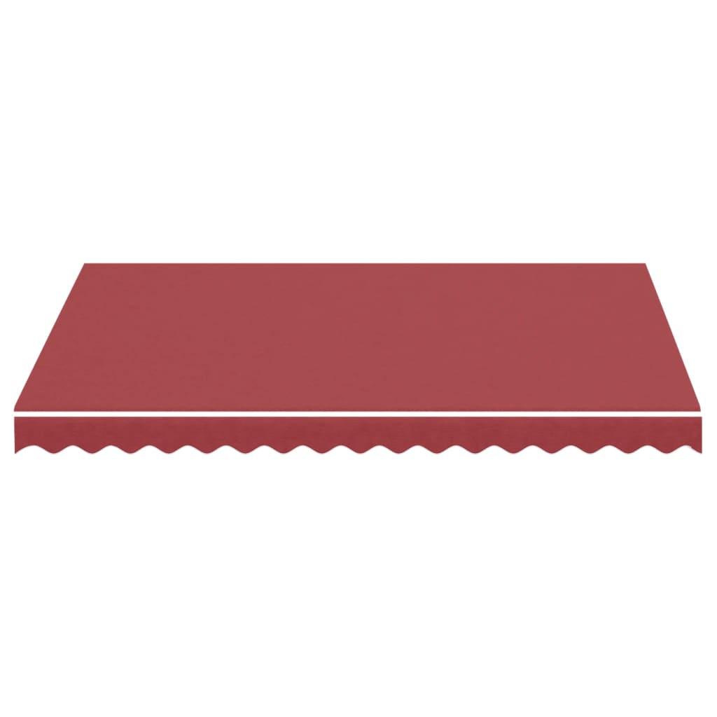 Erstatningsduk for markise burgunder 3x2,5 m polyester