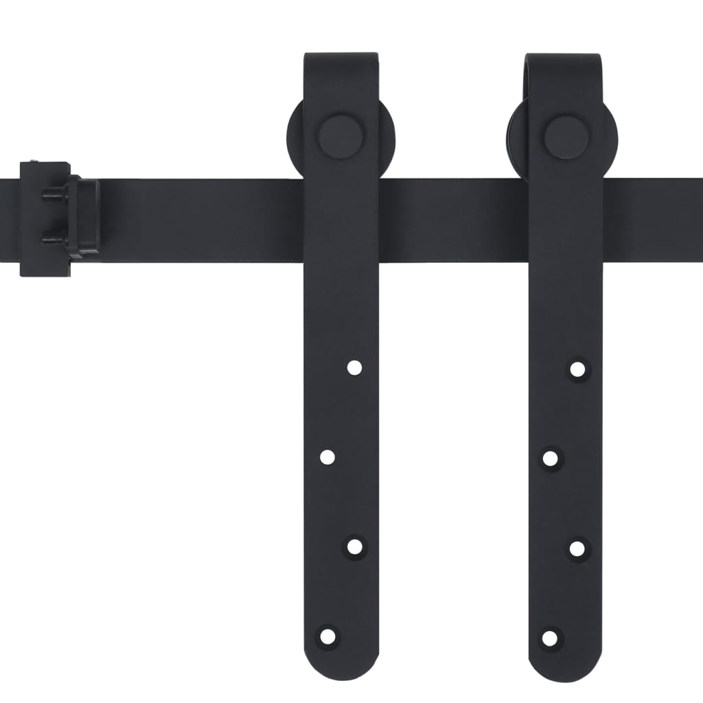Mini skyvedørsett karbonstål 152 cm