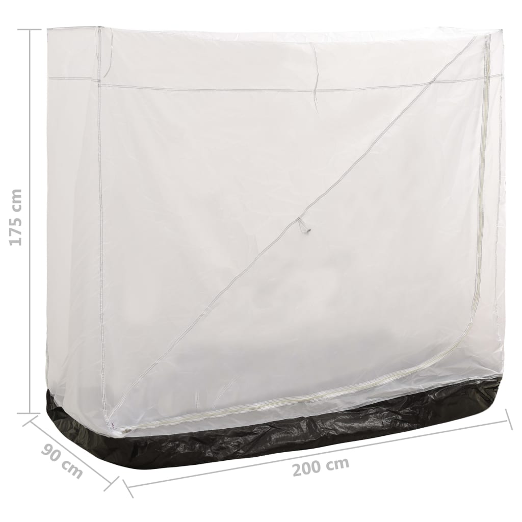 Universelt innertelt grå 200x90x175 cm