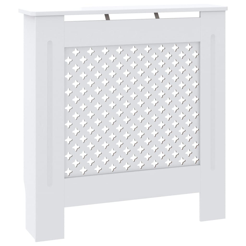 Radiatordeksel MDF hvit 78 cm