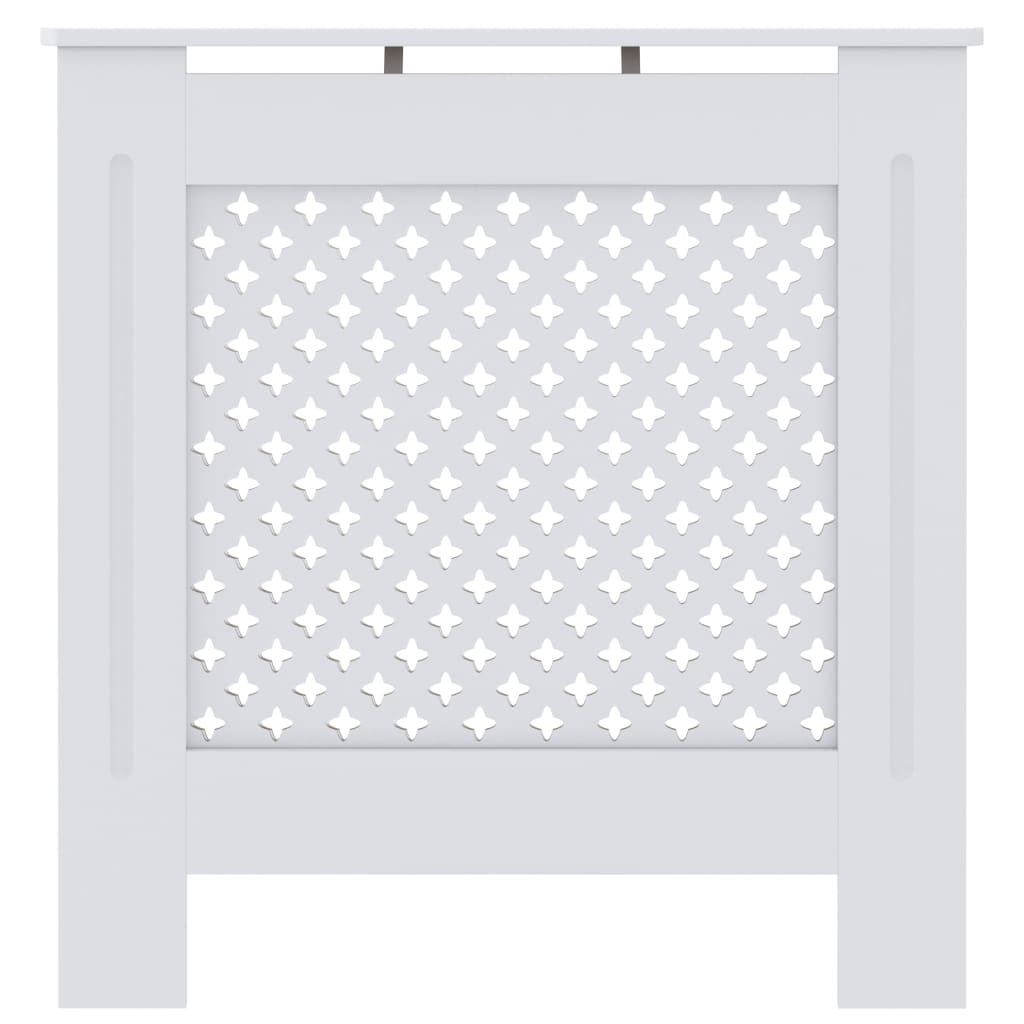 Radiatordeksel MDF hvit 78 cm