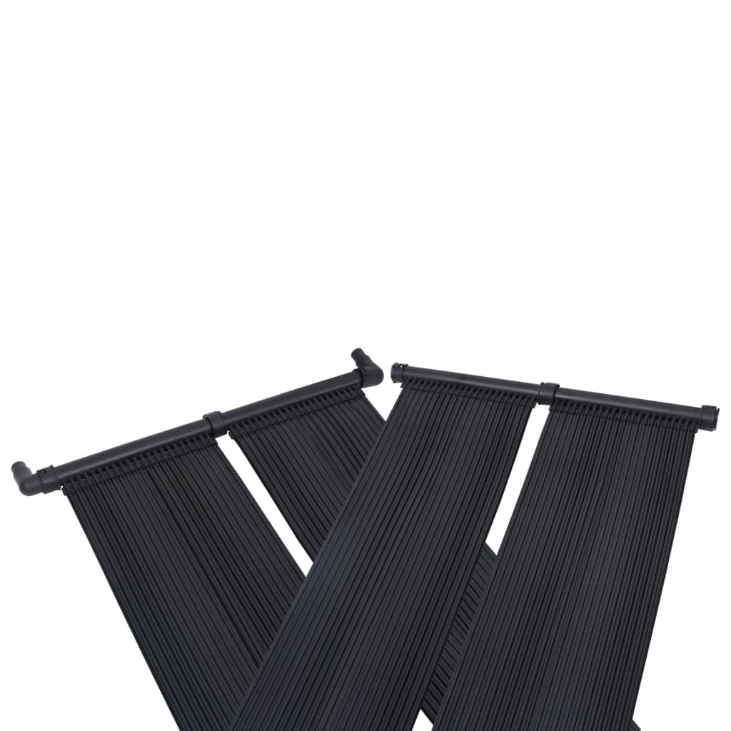 Soldrevne bassengvarmerpaneler 80x310 cm