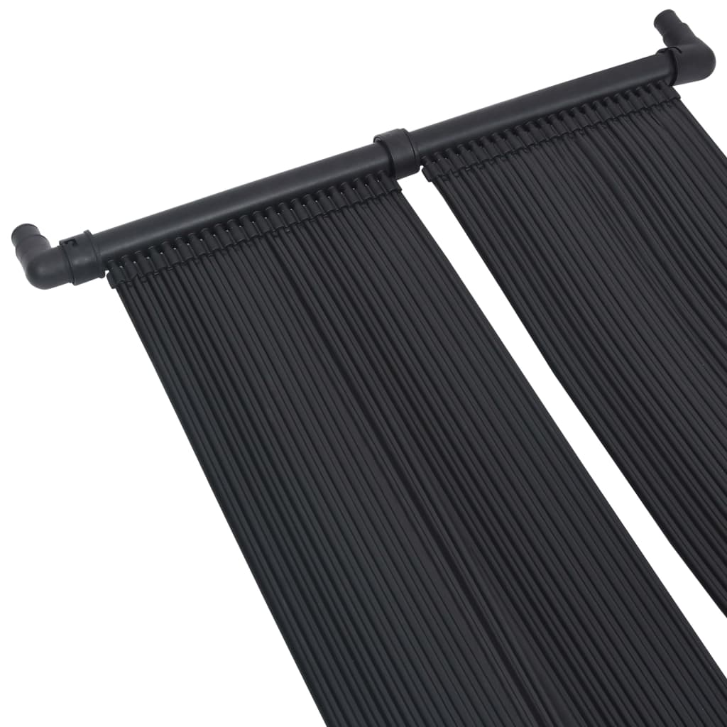 Soldrevne bassengvarmerpaneler 80x310 cm