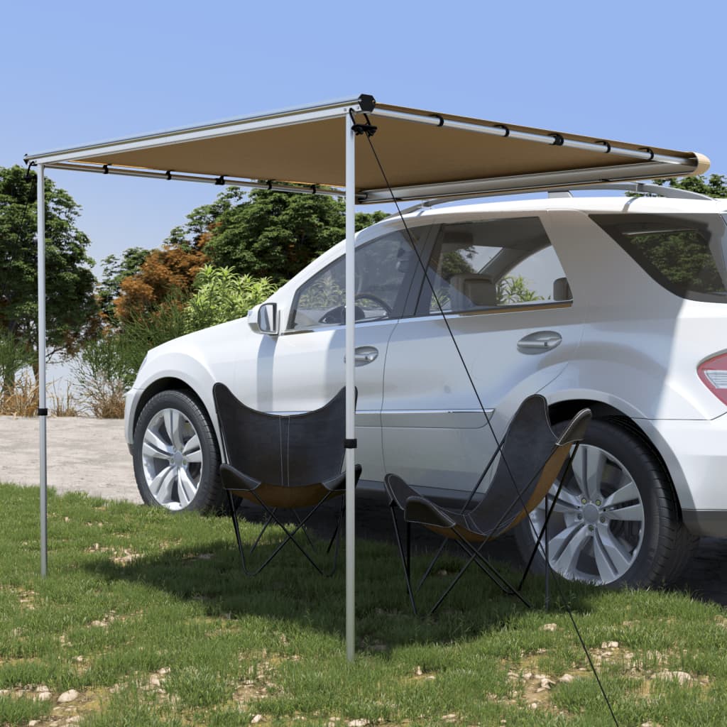 Markise til bobil og campingvogn 1,8x2x2,15 m beige