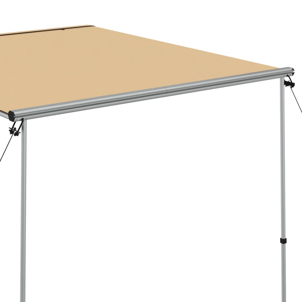 Bobil & campingmarkise 2,4x2,5x2,15 m beige