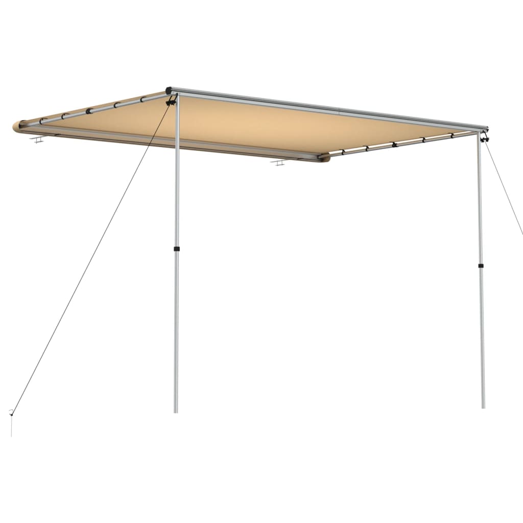 Markise til bobil og campingvogn 3x2x2,15 m beige