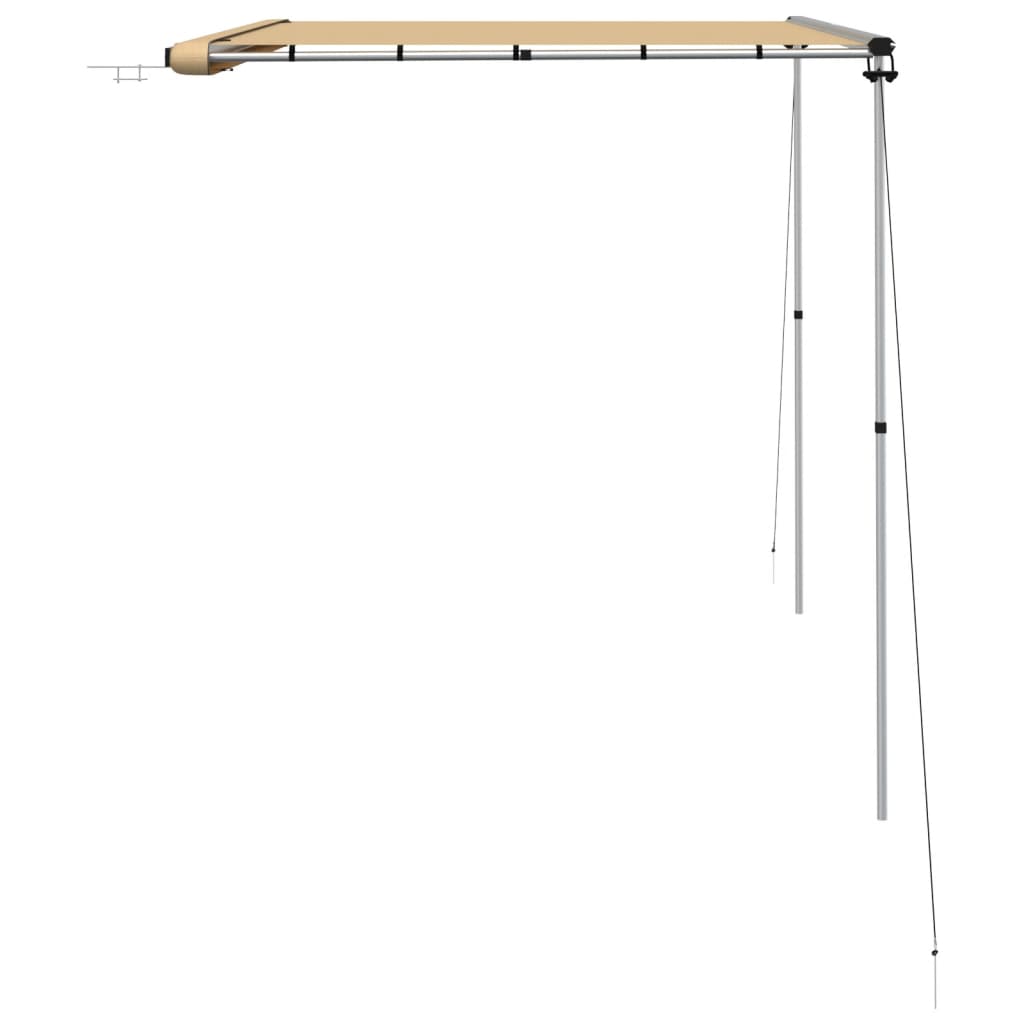 Markise til bobil og campingvogn 3x2x2,15 m beige