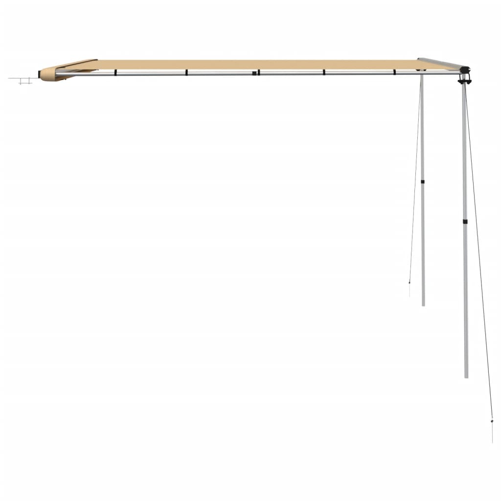 Markise til bobil og campingvogn 3x3x2,15 m beige