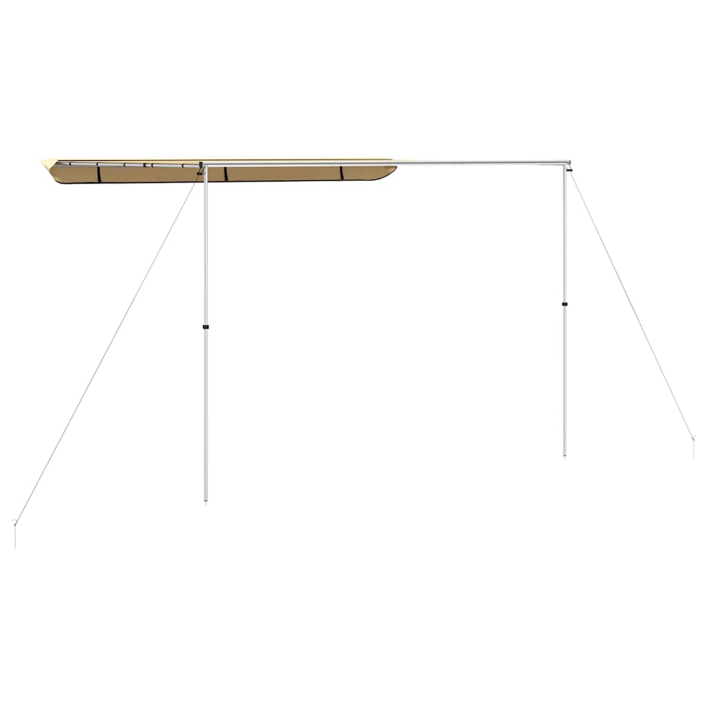Markise til bobil og campingvogn 3,6x3x2,15 m beige