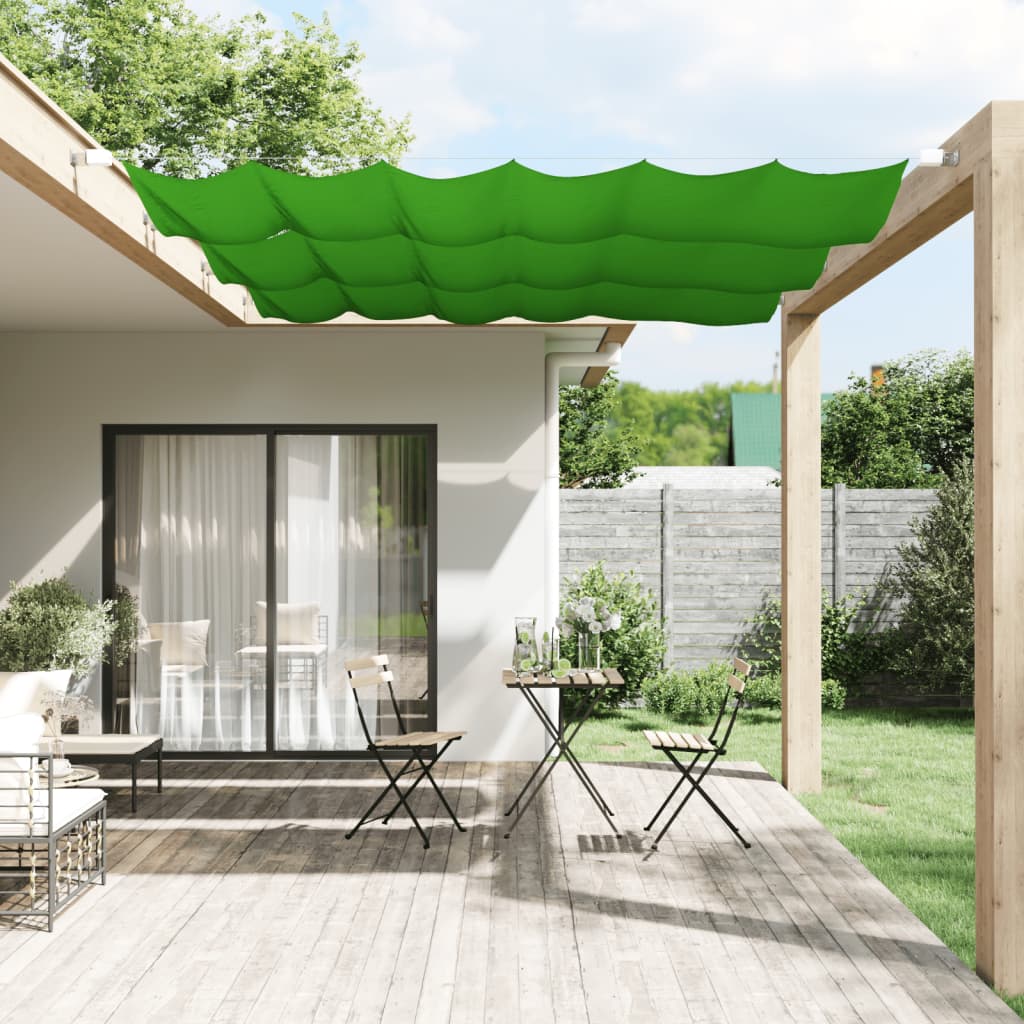 Vertikal markise lysegrønn 60x270 cm oxfordstoff