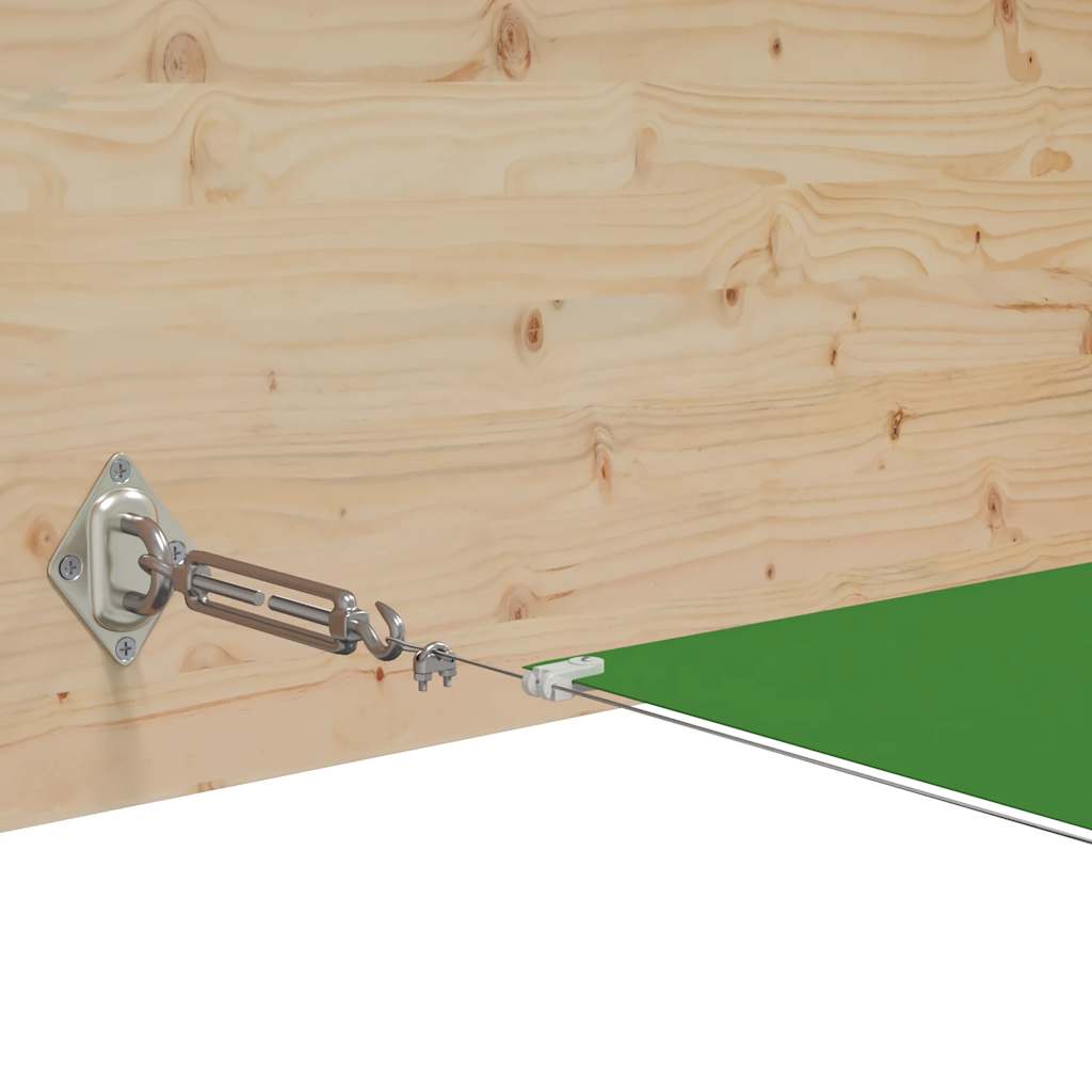 Vertikal markise lysegrønn 60x800 cm oxfordstoff