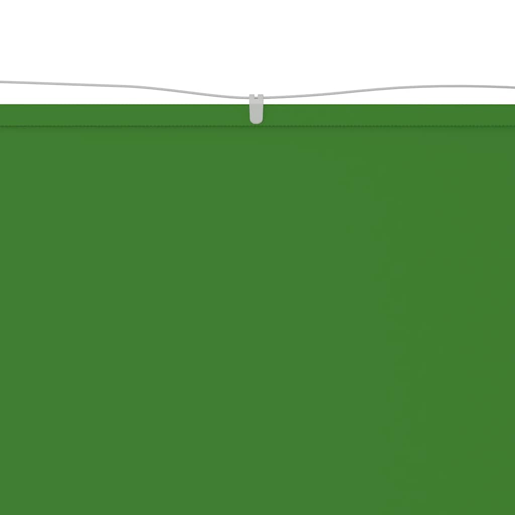 Vertikal markise lysegrønn 60x1000 cm oxfordstoff