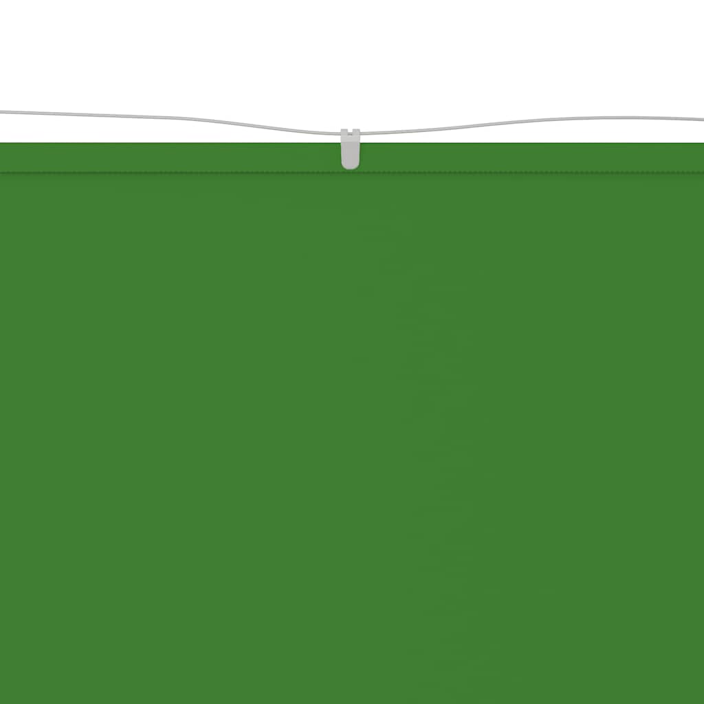 Vertikal markise lysegrønn 140x600 cm oxfordstoff