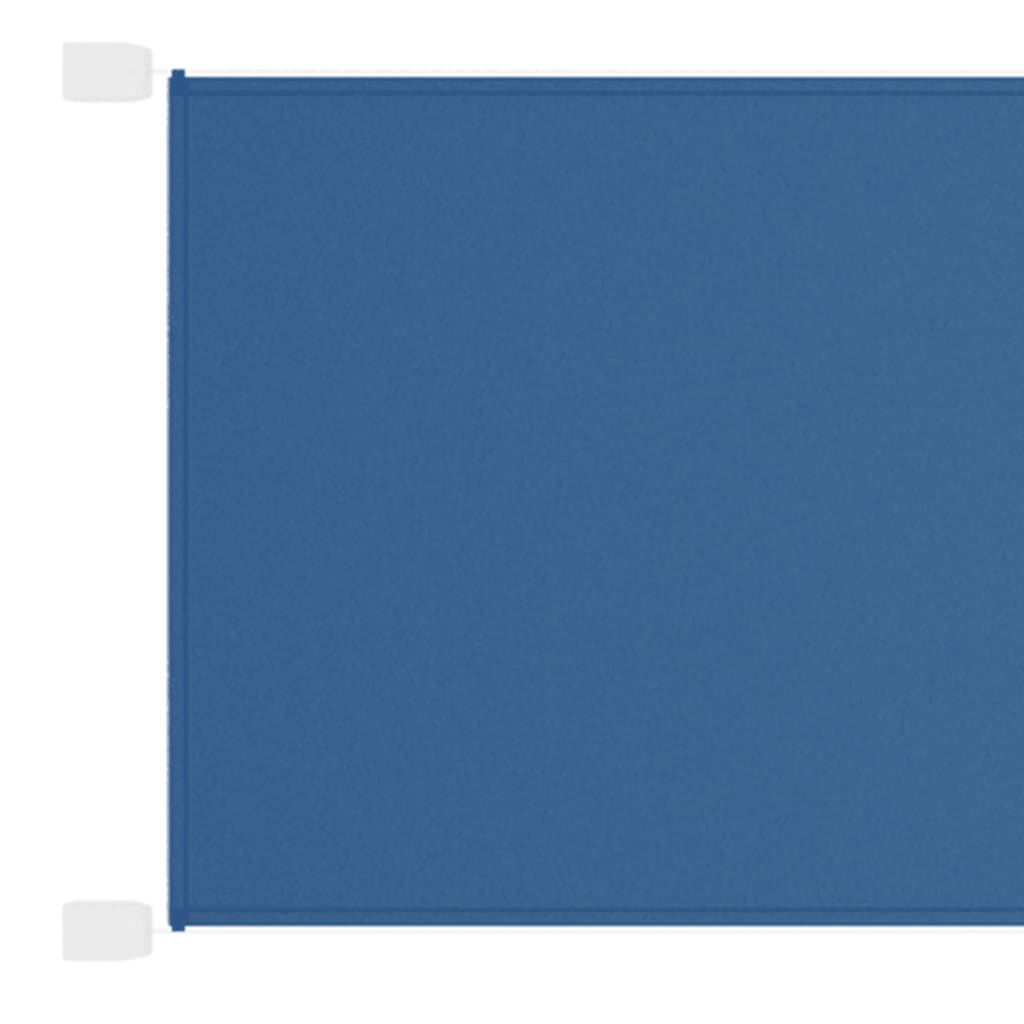 Vertikal markise blå 60x420 cm oxfordstoff