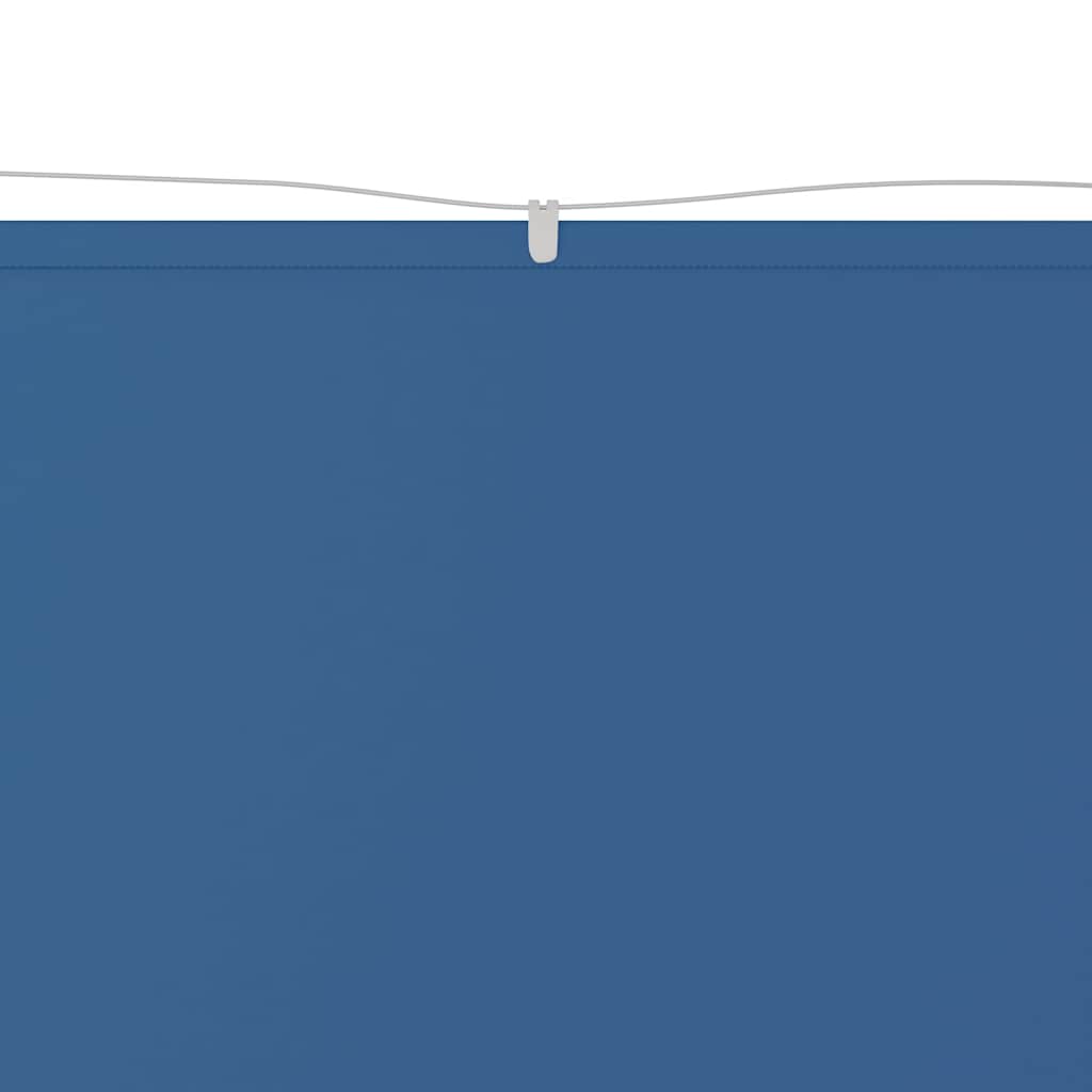 Vertikal markise blå 180x1200 cm oxfordstoff