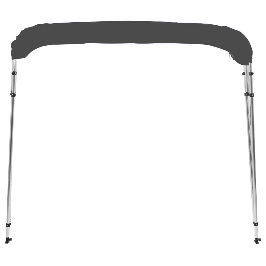 Biminitopp 4-buet antrasitt 243x210x137 cm
