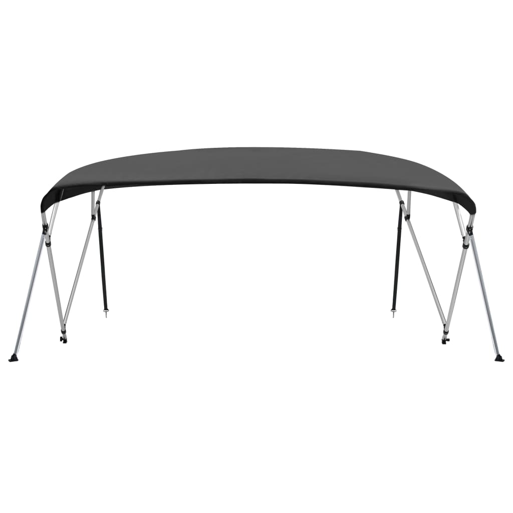 Biminitopp 4-buet antrasitt 243x(230-244)x137 cm
