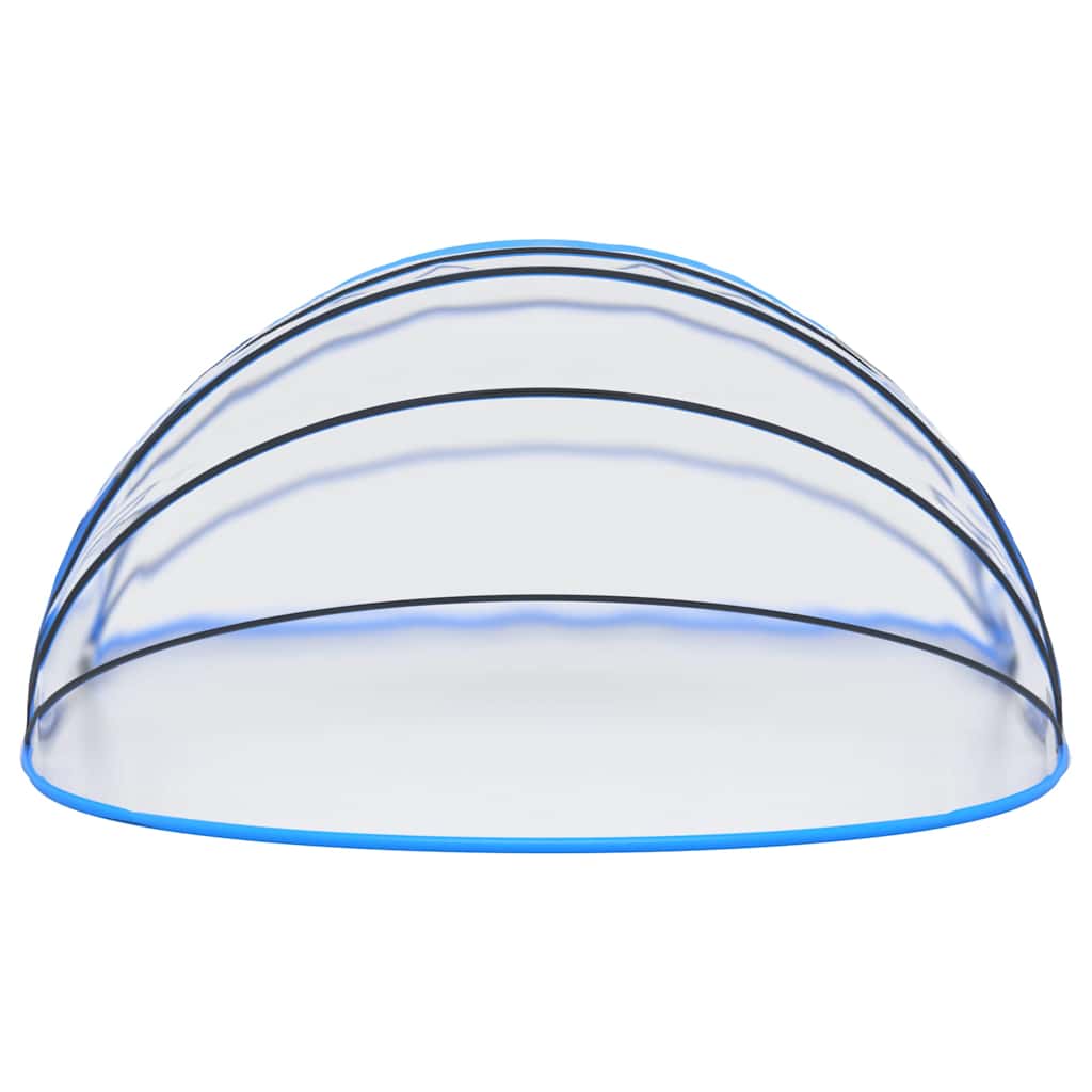 Bassengkuppel oval 530x410x210 cm