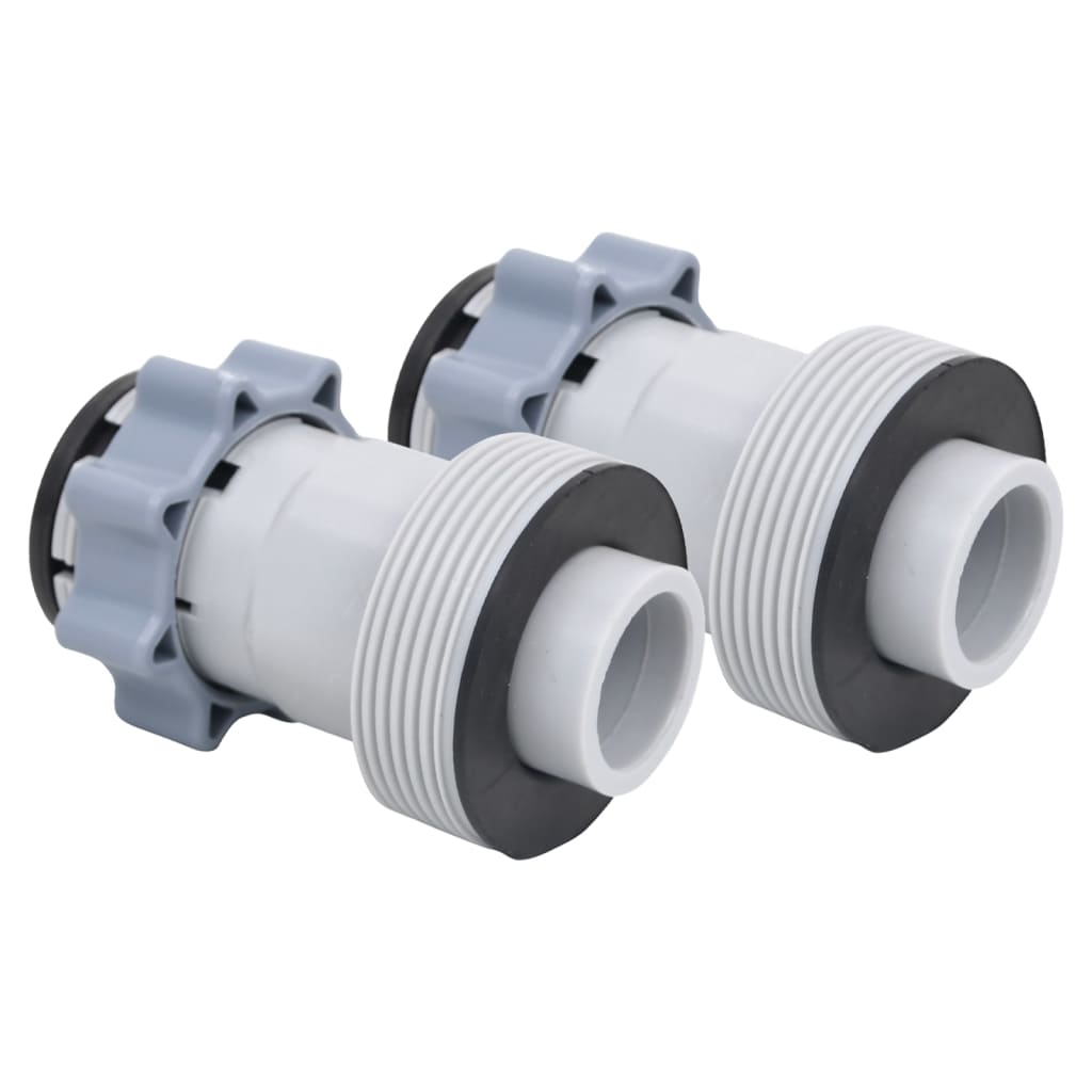 Bassengslangeadapter type B 2 stk plast