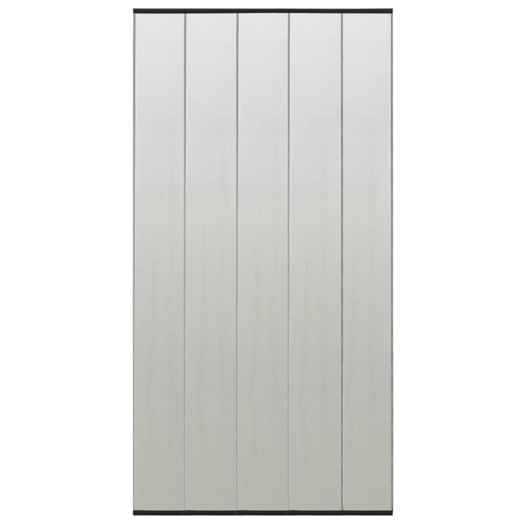 Insektsdørskjerm med nettinggardin svart 100x220 cm polyester