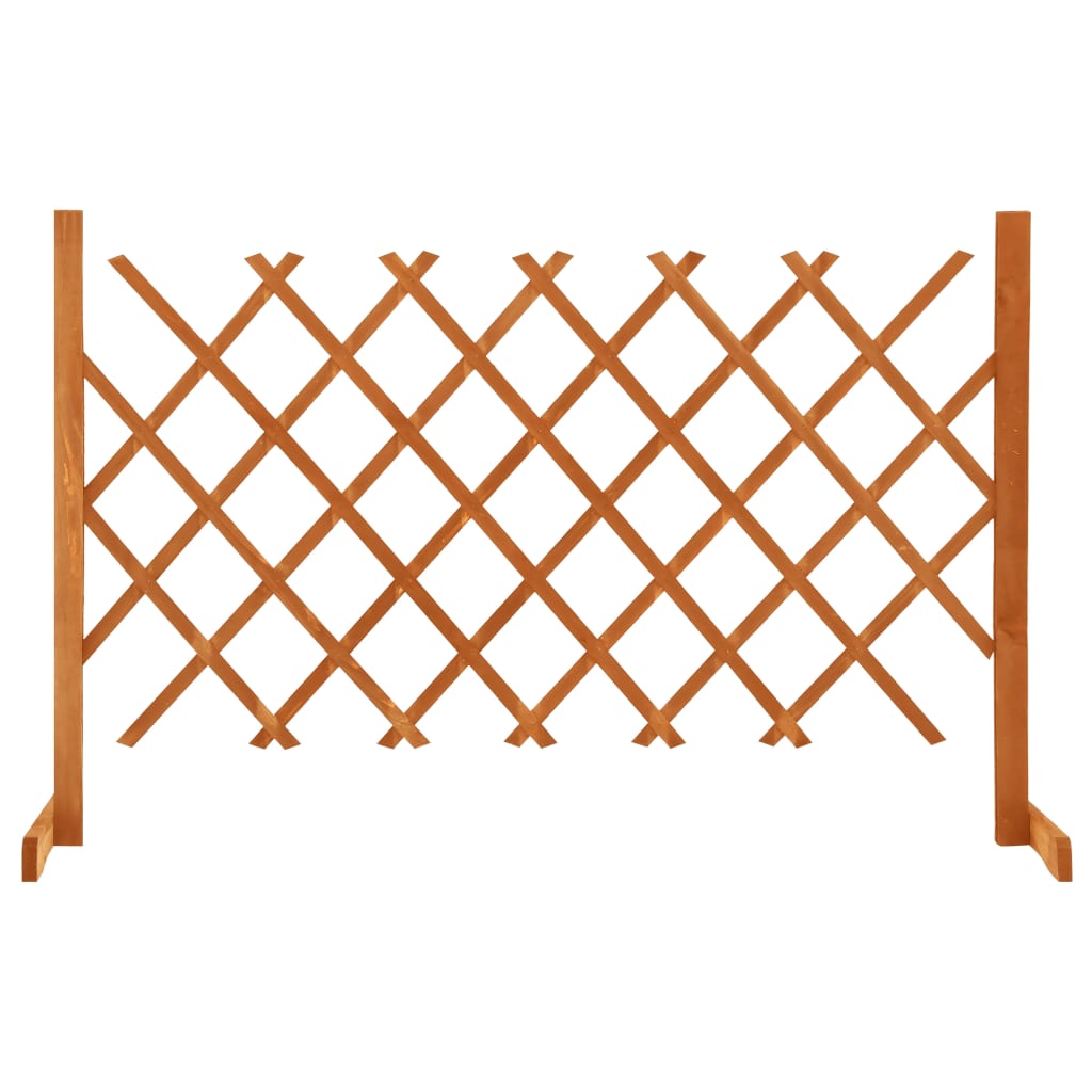 Espaliergjerde oransje 120x90 cm heltre gran