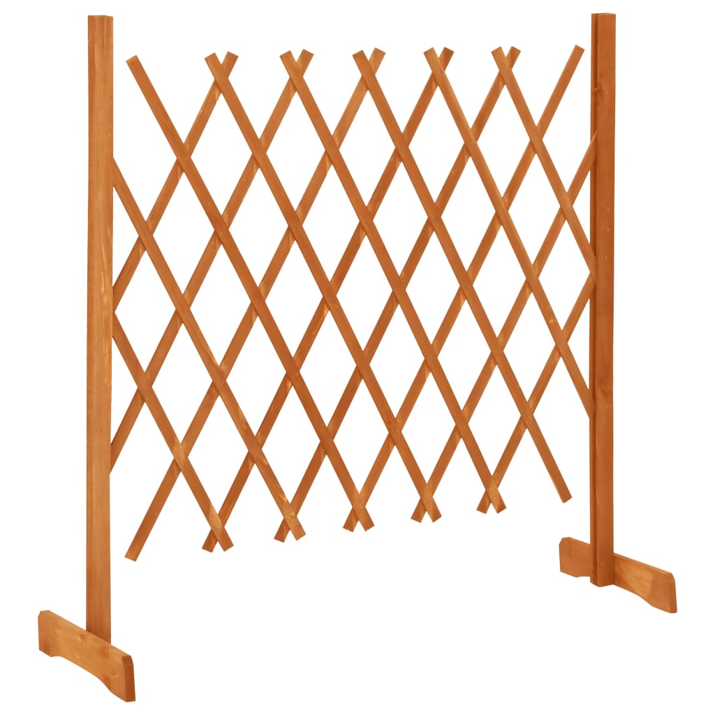 Espaliergjerde oransje 120x90 cm heltre gran