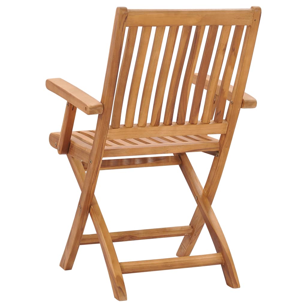 Klappstoler 2 stk heltre teak