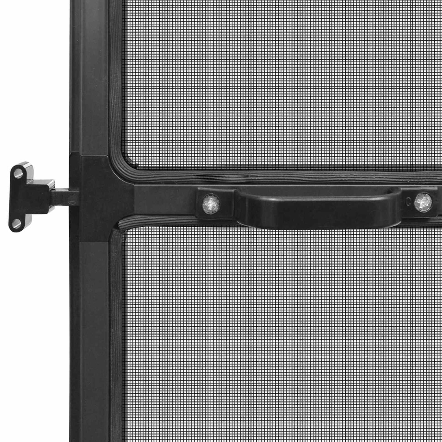 Svingbar Insekt Skjerm Anthracite og svart 100 x 215 cm